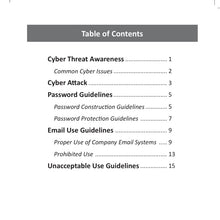 Load image into Gallery viewer, Cyber Security Policy and Procedures